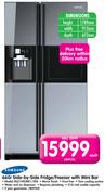 Samsung 660Ltr Side-by-Side Fridge/Freezer with Mini Bar RS21HFLMR1/XFA