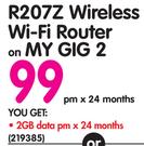 R207Z Wireless Wi-Fi Router-On My Gig 2
