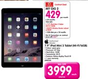 Apple 7.9" iPad Mini 3 Tablet(Wi-Fi/16GB)-On My Gig 2