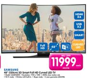 Samsung 48"(120cm) 3D Smart Full HD Curved LED TV UA48H6800