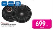 Pioneer 12" 1400W Subwoofer TS-W311D4-Each