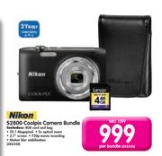 Nikon S2800 Coolpix Camera Bundle-Per Bundle
