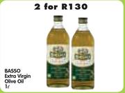 Basso Extra Virgin Olive Oil-2 x 1Ltr