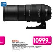 Sigma 150-500mm Nikon and Canon Camera Lens