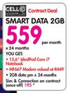 Lenovo 15.6" IdealPad Core i7 Notebook-Smart Data 2GB