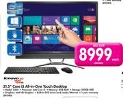 Lenovo 21.5" Core i3 All-In-One Touch Desktop C460