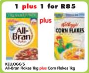 Kellogg's All-Bran Flakes+Corn Flakes-1X1+1Kg