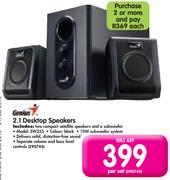 Genius 2.1 Desktop Speakers SW355