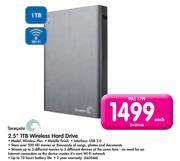 Seagate 2.5" 1TB Wireless Hard Drive
