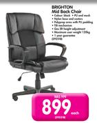 Brighton Mid Back Chair