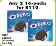 Oreo Cookies (All Variants)-16 x 44gm-2's