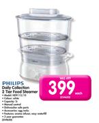 Philips Daily Collection 2 Tier Food Steamer HD9115/10