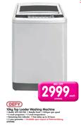 Defy 10kg Top Loader Washing Machine WTL10019M
