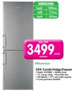 Hisense 359Ltr Combi Fridge/Freezer H359BME