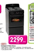 Defy Compact 4 Plate Stove DSS514