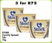 Stork Country Spread Tub-3 x 1kg