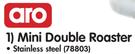 Aro Mini Double Roaster Stainless Steel