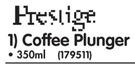 Prestige Coffee Plunger-350ml