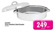 Accent 37cm Stainless Steel Roaster