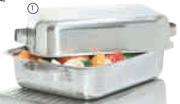 Aro Mini Double Roaster Stainless Steel