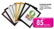 Q Frame Range-Per 2 Pack
