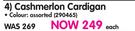 Legend Cashmerlon Cardigan-Each