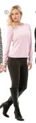 Legend Ponti Knit Legging With Side Elastic Detail-Each