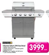4 Burner Saturn 590 Gas Barri