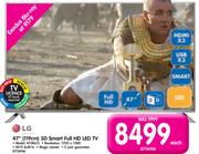 LG 47" FHD 3D Smart LED TV 47LB652