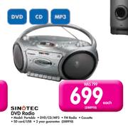 Sinotec DVD Radio Portable