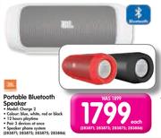 JBL Portable Bluetooth Speaker Charge 2 Each