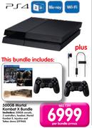 PS4 500GB Mortal Kombat X Bundle-Per Bundle