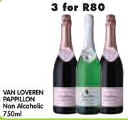 Van Loveren Pappillon Non Alcoholic-3x750ml