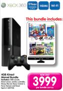 Xbox 360 4GB Kinect Marvel Bundle-Per Bundle