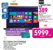 Dell 15.6" Inspiron Core i3 Notebook 3542