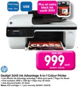 HP Deskjet 2645 Ink Advantage 4-In-1 Colour Printer
