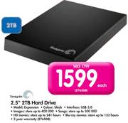 Seagate 2.5" 2TB Hard Drive Expansion