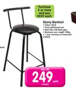Ebony Barstool