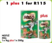 Nestle Milo-1kg Plus Nestle Milo-500gm