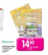 Hisense A4 Exam Pad-Per 2 Pack
