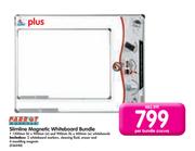 Parrot Slimline Magnetic Whiteboard Bundle-Per Bundle