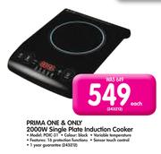 Special Prima One Only 2000W Single Plate Induction Cooker POIC
