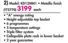 Kelvinator 12 Place Dishwasher KD12MM1