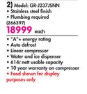 LG 659Ltr Door-in-Door Fridge/Freezer GC-J237JSNN