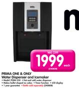 Prima One & Only Water Dispenser and Icemaker POIM-350