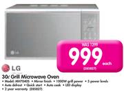 LG 30Ltr Grill Microwave Oven MH7040S