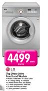 LG 7kg Direct Drive Front Load Washer F10B8QDP5