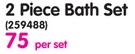 Romatex 2 Piece Bath Set-Per Set