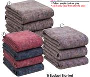 Budget Blanket