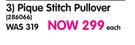 Legend Knitwear Pique Stitch Pullover-Each